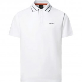 Hackett Members Tip short sleeve polo - White (Optic White) дамски,блузи,с,яка,мъжки,блузи,с,яка,hackett,members,tip,short,sleeve,polo,white,(optic,white)
