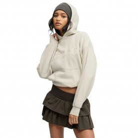 Суичър Superdry Oversized Applique hoodie - Beige (Moonbeam) суичър,дамски,блузи,superdry,oversized,applique,hoodie,beige,(moonbeam)