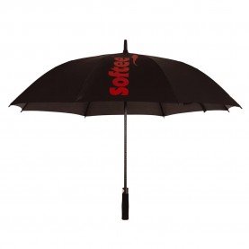 Чадър Softee Five umbrella - Black (Black / Red) чадър,чадъри,softee,five,umbrella,black,(black,red)