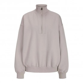 Блуза Jjxx Isla half zip sweatshirt - Grey (Paloma) блуза,дамски,блузи,jjxx,isla,half,zip,sweatshirt,grey,(paloma)