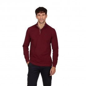 The time of bocha RI1PHIERRO long sleeve polo - Red (Burgundy) дамски,блузи,с,яка,мъжки,блузи,с,яка,the,time,of,bocha,ri1phierro,long,sleeve,polo,red,(burgundy)