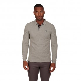 The time of bocha RI1PPOLO long sleeve polo - Grey (Grey) дамски,блузи,с,яка,мъжки,блузи,с,яка,the,time,of,bocha,ri1ppolo,long,sleeve,polo,grey,(grey)