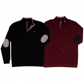 The time of bocha RI1PHIERRO long sleeve polo 2 units - Multicolor (Black / Burgundy) дамски,блузи,с,яка,мъжки,блузи,с,яка,the,time,of,bocha,ri1phierro,long,sleeve,polo,2,units,multicolor,(black,burgundy)