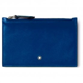 Montblanc MB130453 wallet - Blue портфейли,и,портмонета,montblanc,mb130453,wallet,blue