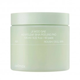 Celimax Heartleaf BHA Peeling Pad Facial tonic 135 ml - Clear (Green / White) козметика,за,овлажняване,celimax,heartleaf,bha,peeling,pad,facial,tonic,135,ml,clear,(green,white)