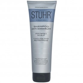 Stuhr MEN Anti-Dandruff shampoo 250ml - Clear (Black / Blue) хигиена,коса,stuhr,men,anti,dandruff,shampoo,250ml,clear,(black,blue)