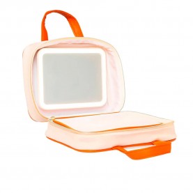 Несесер Kozina Rustic LED mirror wash bag - Beige (Orange / Beige) несесер,тоалетни,принадлежности,kozina,rustic,led,mirror,wash,bag,beige,(orange,beige)
