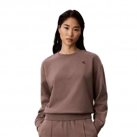 Блуза Calvin klein jeans LV047F223G sweatshirt - Brown (Iron) блуза,дамски,блузи,calvin,klein,jeans,lv047f223g,sweatshirt,brown,(iron)
