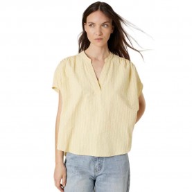 Deeluxe Daniela short sleeve blouse refurbished - Yellow (Light Yellow) дамски,блузи,deeluxe,daniela,short,sleeve,blouse,refurbished,yellow,(light,yellow)