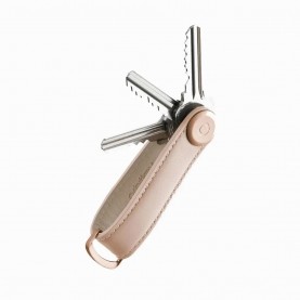 ключодържатели,orbitkey,leather,keychain,golden,(pink)