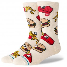 Чорапи Stance Combo Meal crew socks - Tan чорапи,мъжки,чорапи,дамски,чорапи,stance,combo,meal,crew,socks,tan