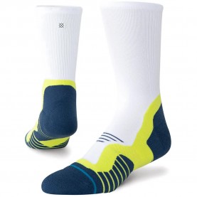 Чорапи Stance Pace Light crew socks - White (Volt) чорапи,мъжки,чорапи,дамски,чорапи,stance,pace,light,crew,socks,white,(volt)