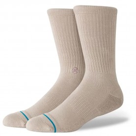Чорапи Stance Signature crew socks - String Grey чорапи,мъжки,чорапи,дамски,чорапи,stance,signature,crew,socks,string,grey