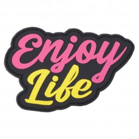 Elitex training Enjoy Life PVC Patch - Pink (Multicolor) други,аксесоари,elitex,training,enjoy,life,pvc,patch,pink,(multicolor)