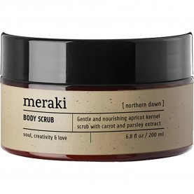 хигиена,коса,meraki,apricot,bodyscrub,scrub,creams,clear,(brown)
