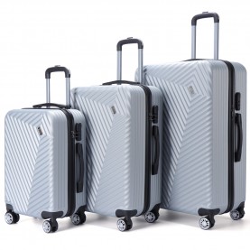 куфар,vertical,studio,oslo,20,24,28,suitcase,set,of,3,silver