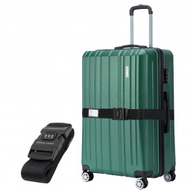 куфар,vertical,studio,silkström,24,suitcase,green,incl.,free,luggage,strap