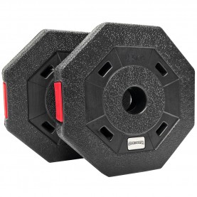 всичкото,фитнес,оборудване,sportinator,2.5kg,bumper,plates,fitness,weight,plates,set,of,2