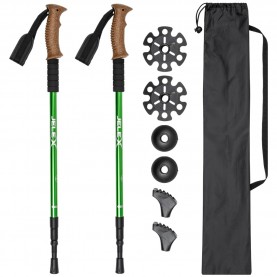 jelex,walking,sticks,with,green,cork,handles
