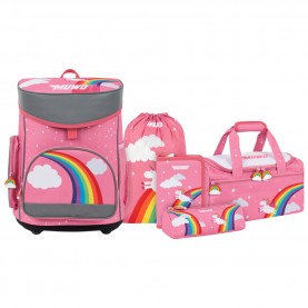 детска,чанта,ученически,раници,muwo,lil,unicorn,kids,schoolbag,set,5,pcs.