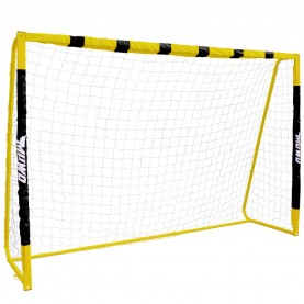 muwo,large,steel,football,goal,3,x,2,m,black,yellow