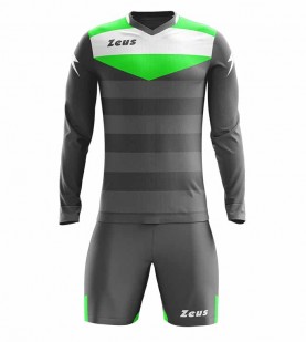 вратарски,ръкавици,и,облекло,всички,футболни,облекла,zeus,argo,goalkeeper,kit,long,sleeved,jersey,with,shorts,gray