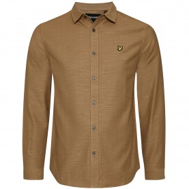 lyle,&,scott,chunky,slub,men,long,sleeved,shirt