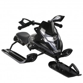 muwo,snowglider,kids,steering,carriage,black