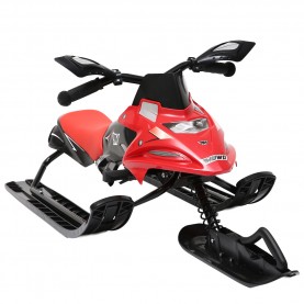 muwo,snowglider,kids,steering,carriage,red