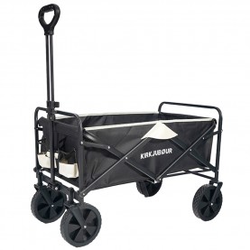 kirkjubØur®,edda,foldable,handcart,black,white