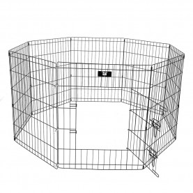 spocado,united,free,range,enclosure,8,pcs.,foldable,76,×,61,cm,black