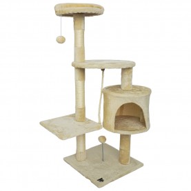 spocado,athletic,scratching,post,for,cats,112,x,40,x,40,cm,beige