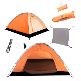 kirkjubØur®,vindr,2,person,camping,tent,orange