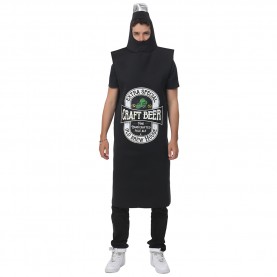 beer,bottle,unisex,costume,miesepeter®,black
