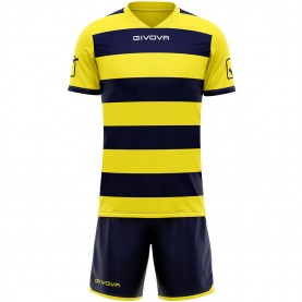 къси,панталони,мъжки,къси,панталони,ръгби,облекла,givova,rugby,kit,jersey,with,shorts,yellow,navy