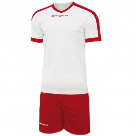 всички,футболни,облекла,givova,kit,revolution,football,jersey,with,shorts,white,red