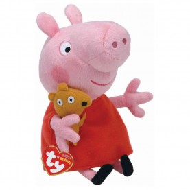 peppa,pig,ty,beanie,cuddly,toy,15,cm