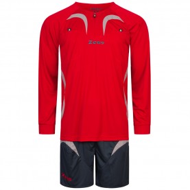 всички,футболни,облекла,zeus,men,referee,kit,jersey,and,shorts,red