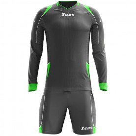 вратарски,ръкавици,и,облекло,всички,футболни,облекла,zeus,paros,goalkeeper,kit,long,sleeved,jersey,with,shorts,gray,neon,yellow