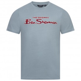 мъжка,тениска,мъжки,тениски,ben,sherman,flocked,logo,men,t,shirt