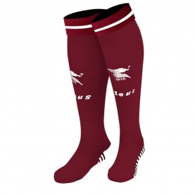 чорапи,футболни,чорапи,us,salernitana,1919,zeus,home,football,socks,dark,red