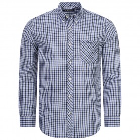 ben,sherman,gingham,men,long,sleeved,shirt