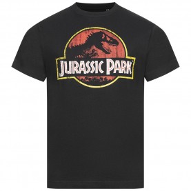 мъжка,тениска,jurassic,park,distressed,logo,men,t,shirt