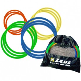 всичкото,фитнес,оборудване,zeus,pack,of,12,coordination,rings,set,60cm,with,bag