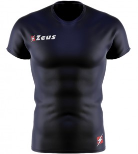 мъжки,облекла,за,бягане,zeus,fisiko,baselayer,short,sleeved,sports,top,navy
