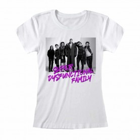 дамска,тениска,umbrella,academy,black,and,white,photo,women,t,shirt