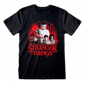мъжка,тениска,stranger,things,circle,logo,men,t,shirt