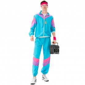 анцуг,maaskantje,rikkard,retro,90s,tracksuit,turquoise,costume