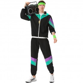 анцуг,maaskantje,bärry,retro,90s,tracksuit,costume,black