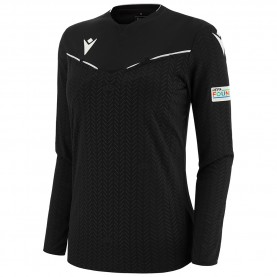 UEFA macron Women Long-sleeved Referee Jersey всички,футболни,облекла,облекла,с,футболна,тема,футболни,горнища,uefa,macron,women,long,sleeved,referee,jersey